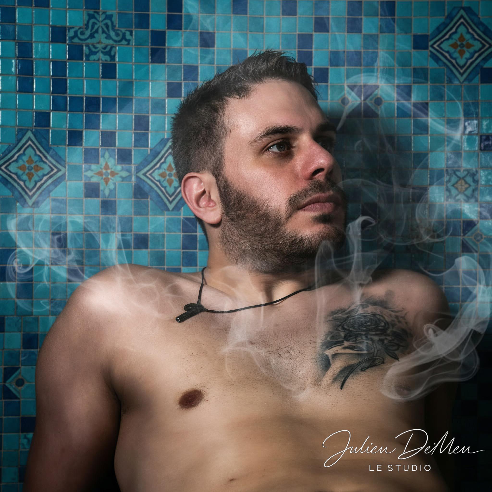 Shooting masculin artistique Julien DeMen