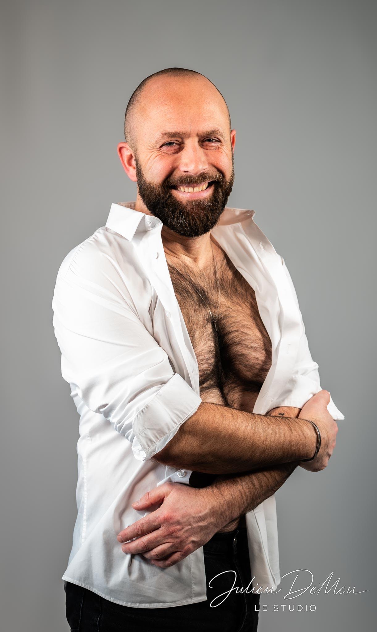 Photo masculine studio premium Julien DeMen